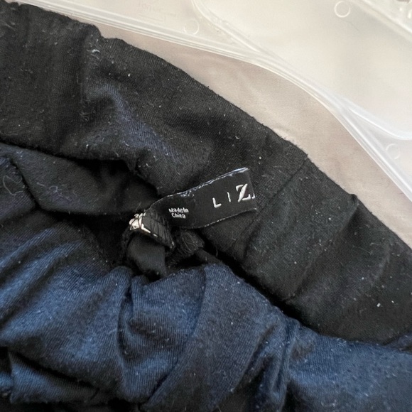 Zaful | Black and White Crop Tank and Shorts Set - Picture 9 of 14